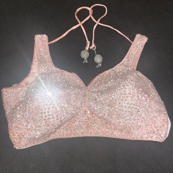 Wedding Lehenga, Small, Light Pink - Picture 2 of 5